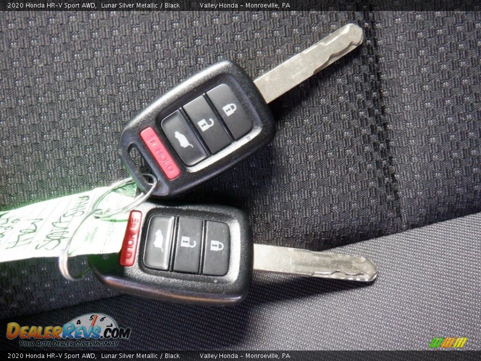 2020 Honda HR-V Sport AWD Lunar Silver Metallic / Black Photo #27