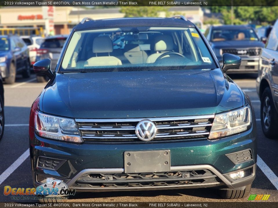 2019 Volkswagen Tiguan SE 4MOTION Dark Moss Green Metallic / Titan Black Photo #2