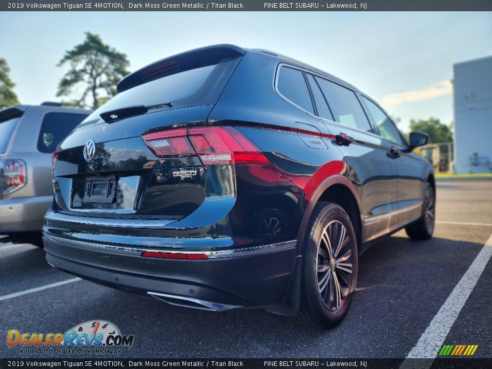 2019 Volkswagen Tiguan SE 4MOTION Dark Moss Green Metallic / Titan Black Photo #3