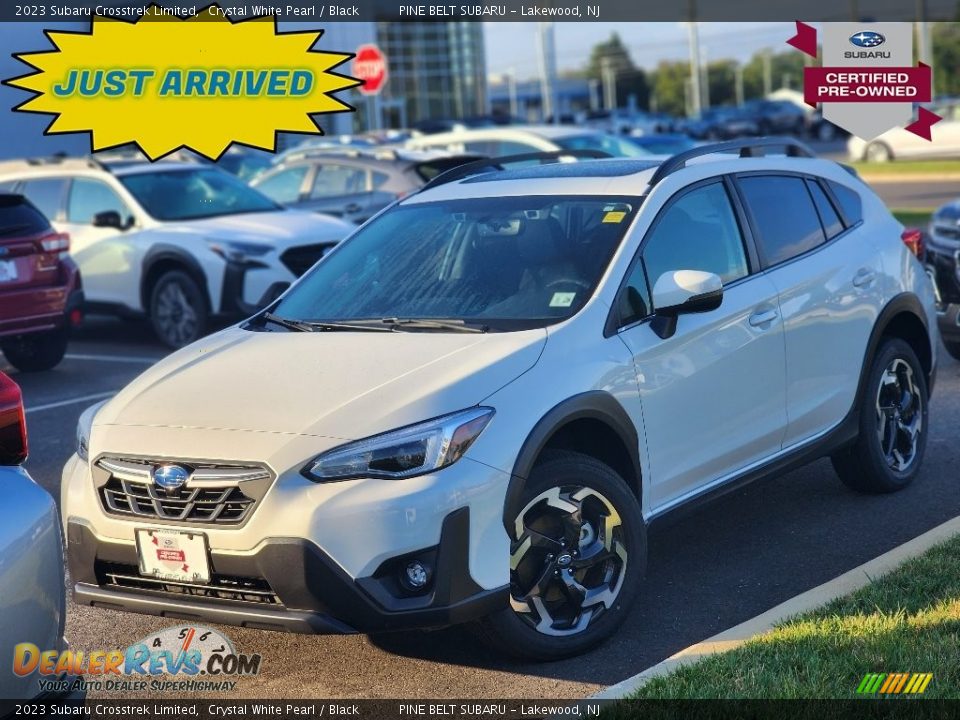 2023 Subaru Crosstrek Limited Crystal White Pearl / Black Photo #1