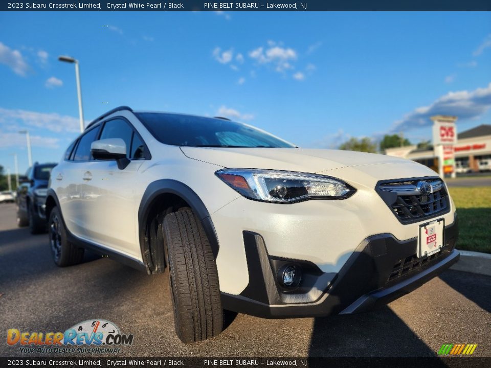 2023 Subaru Crosstrek Limited Crystal White Pearl / Black Photo #2