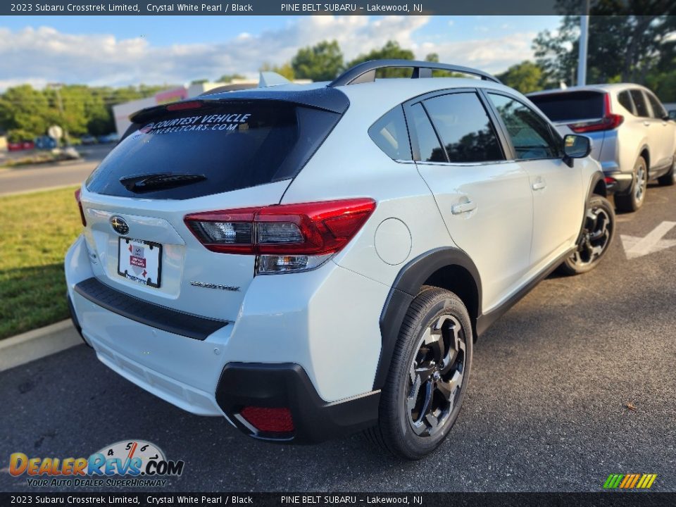 2023 Subaru Crosstrek Limited Crystal White Pearl / Black Photo #3