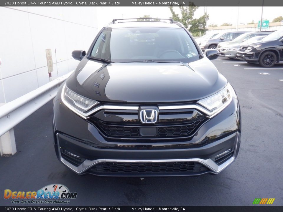 Crystal Black Pearl 2020 Honda CR-V Touring AWD Hybrid Photo #4