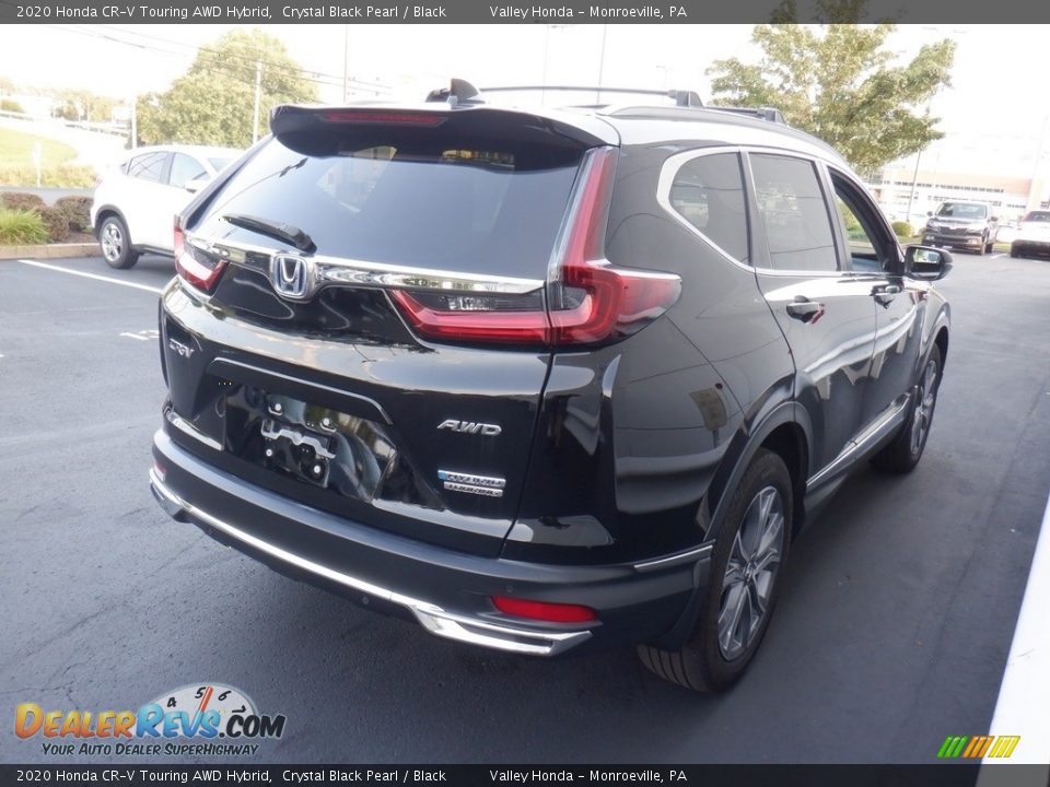 2020 Honda CR-V Touring AWD Hybrid Crystal Black Pearl / Black Photo #6