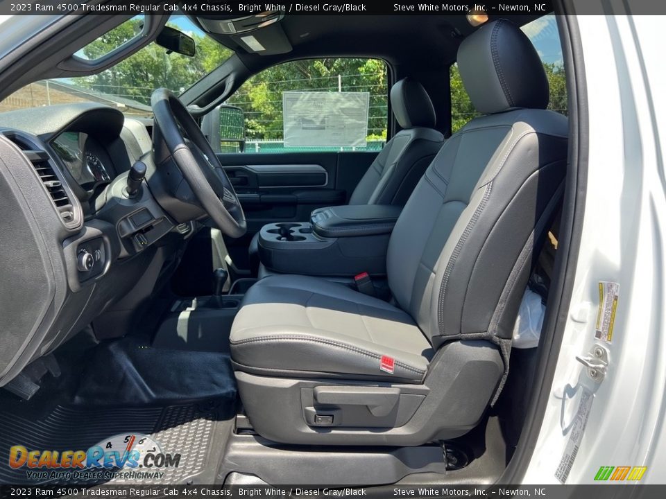 Diesel Gray/Black Interior - 2023 Ram 4500 Tradesman Regular Cab 4x4 Chassis Photo #9