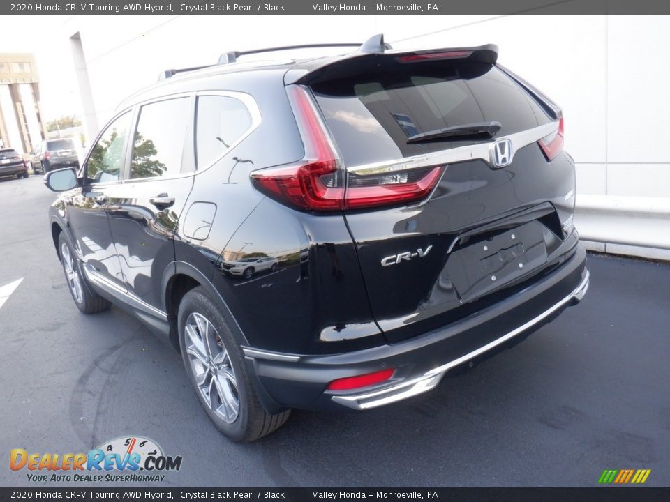 Crystal Black Pearl 2020 Honda CR-V Touring AWD Hybrid Photo #9