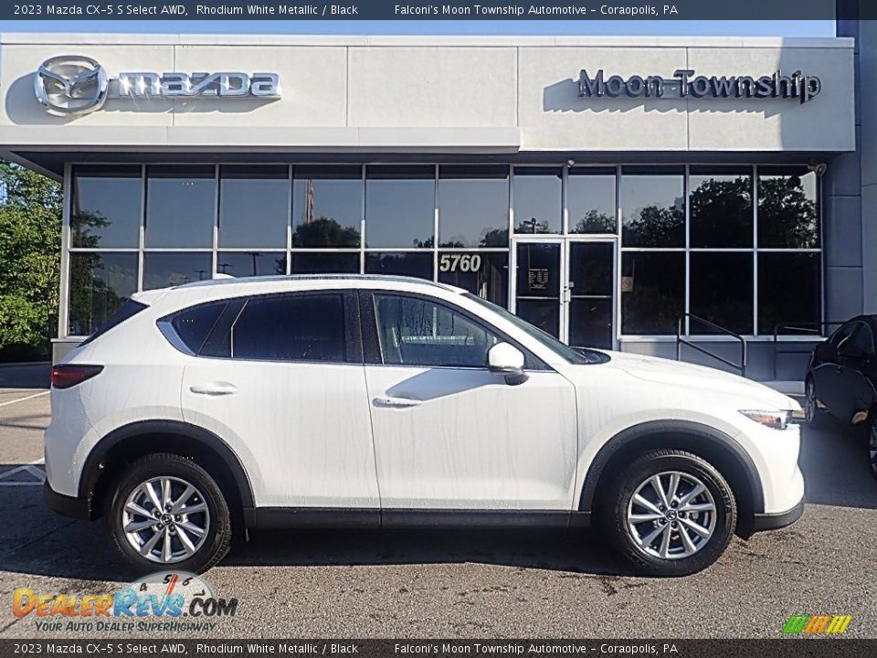 2023 Mazda CX-5 S Select AWD Rhodium White Metallic / Black Photo #1