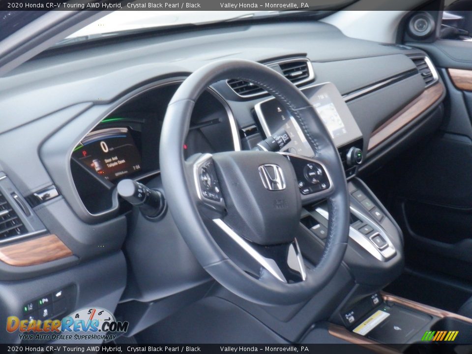 Dashboard of 2020 Honda CR-V Touring AWD Hybrid Photo #11