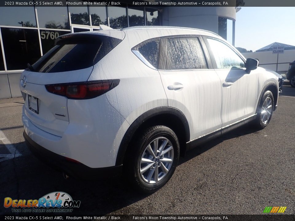 2023 Mazda CX-5 S Select AWD Rhodium White Metallic / Black Photo #2