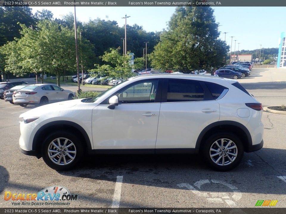 2023 Mazda CX-5 S Select AWD Rhodium White Metallic / Black Photo #6