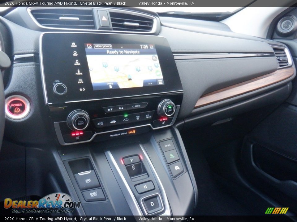 Controls of 2020 Honda CR-V Touring AWD Hybrid Photo #18