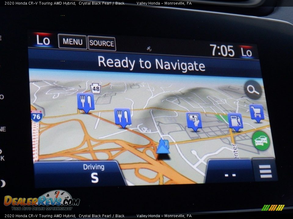 Navigation of 2020 Honda CR-V Touring AWD Hybrid Photo #20