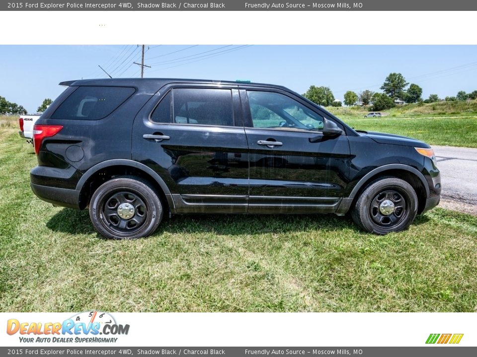 2015 Ford Explorer Police Interceptor 4WD Shadow Black / Charcoal Black Photo #3
