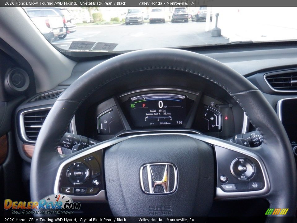 2020 Honda CR-V Touring AWD Hybrid Steering Wheel Photo #28