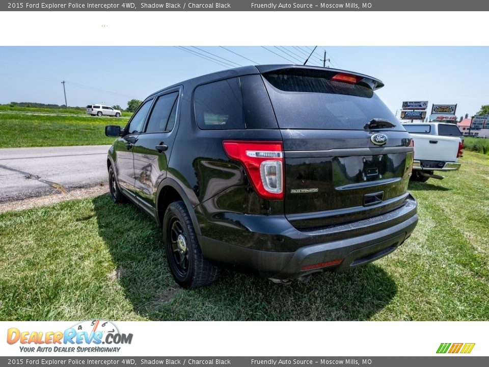 2015 Ford Explorer Police Interceptor 4WD Shadow Black / Charcoal Black Photo #6