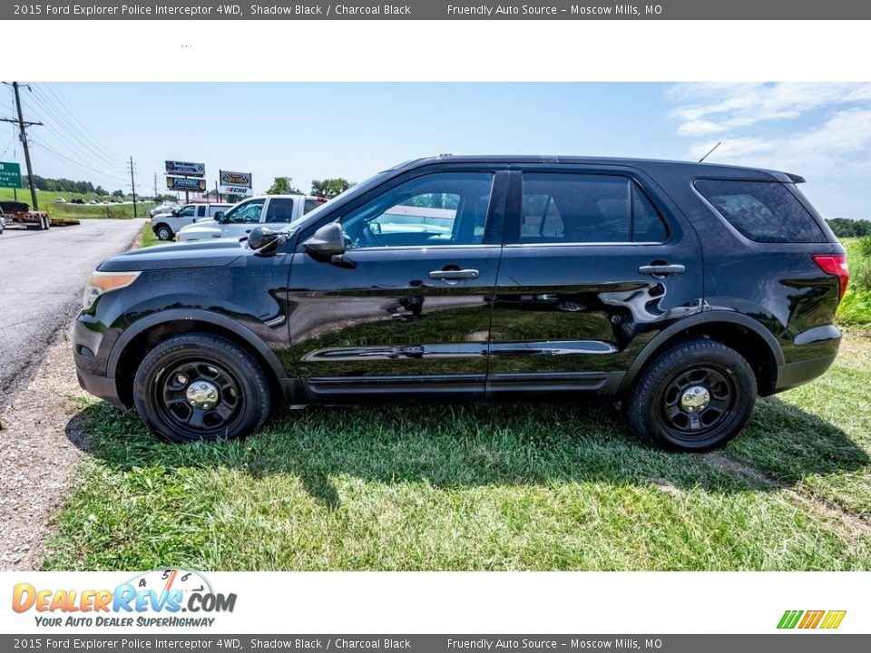 2015 Ford Explorer Police Interceptor 4WD Shadow Black / Charcoal Black Photo #7