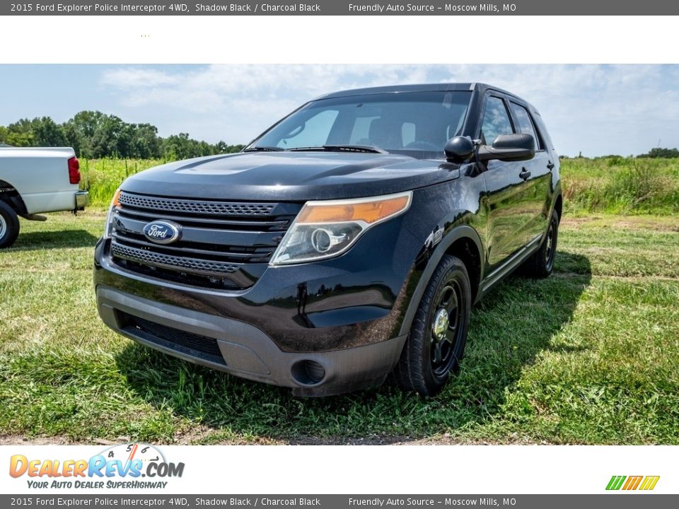 2015 Ford Explorer Police Interceptor 4WD Shadow Black / Charcoal Black Photo #8