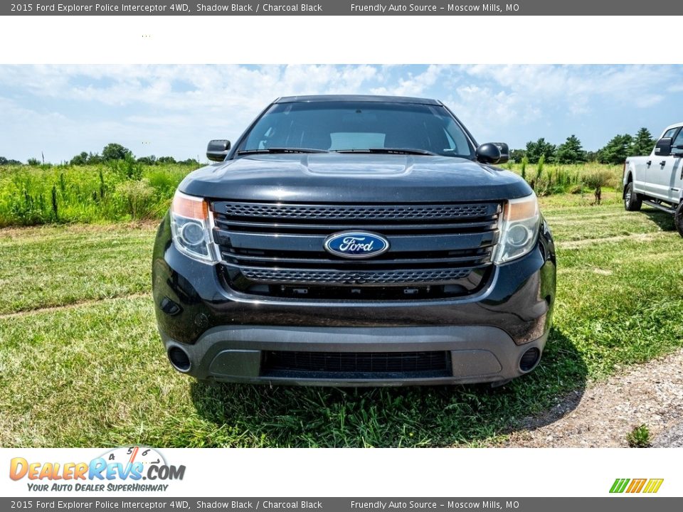 2015 Ford Explorer Police Interceptor 4WD Shadow Black / Charcoal Black Photo #9