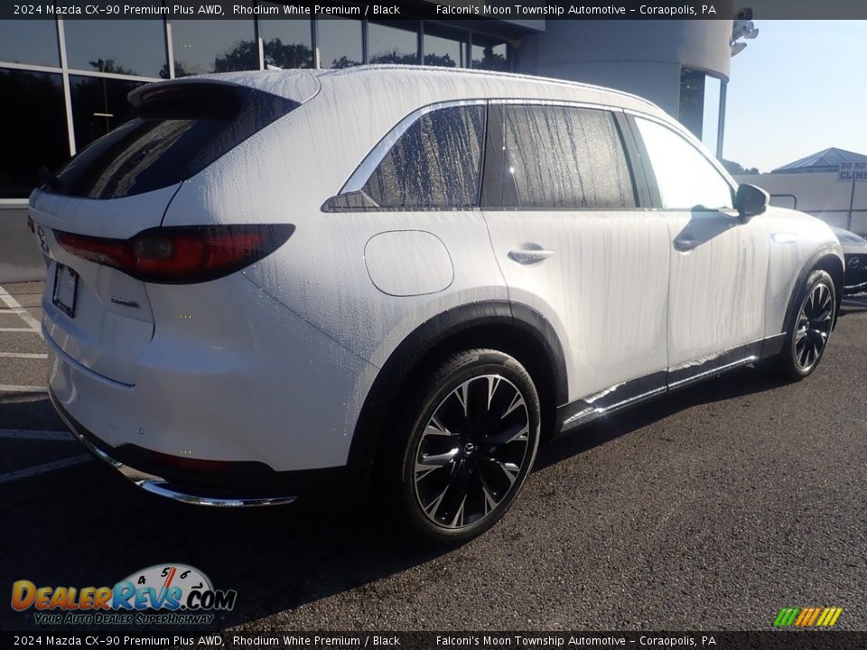 2024 Mazda CX-90 Premium Plus AWD Rhodium White Premium / Black Photo #2