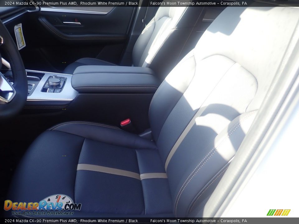 2024 Mazda CX-90 Premium Plus AWD Rhodium White Premium / Black Photo #10