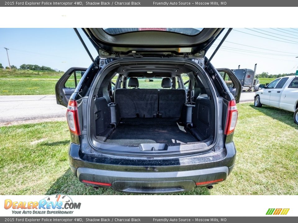 2015 Ford Explorer Police Interceptor 4WD Shadow Black / Charcoal Black Photo #21