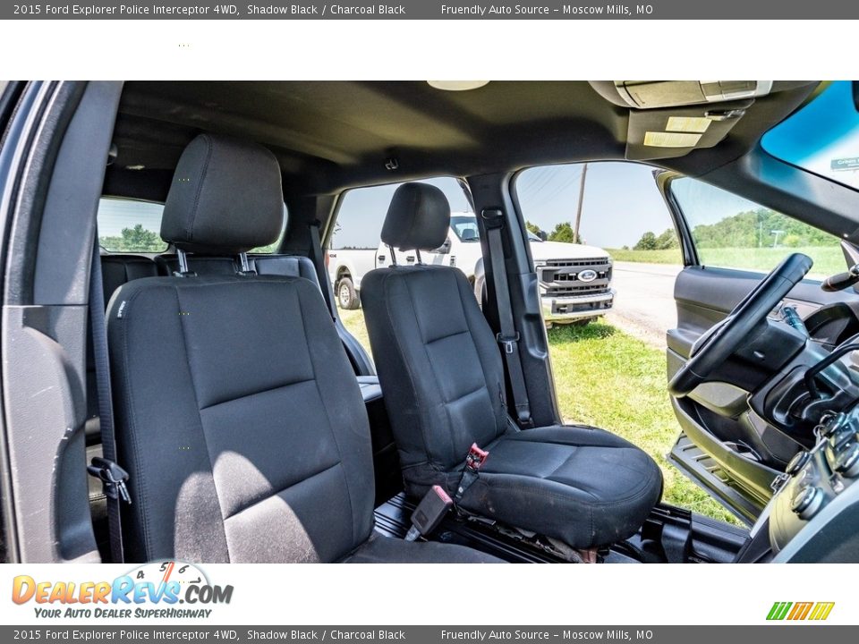 2015 Ford Explorer Police Interceptor 4WD Shadow Black / Charcoal Black Photo #25