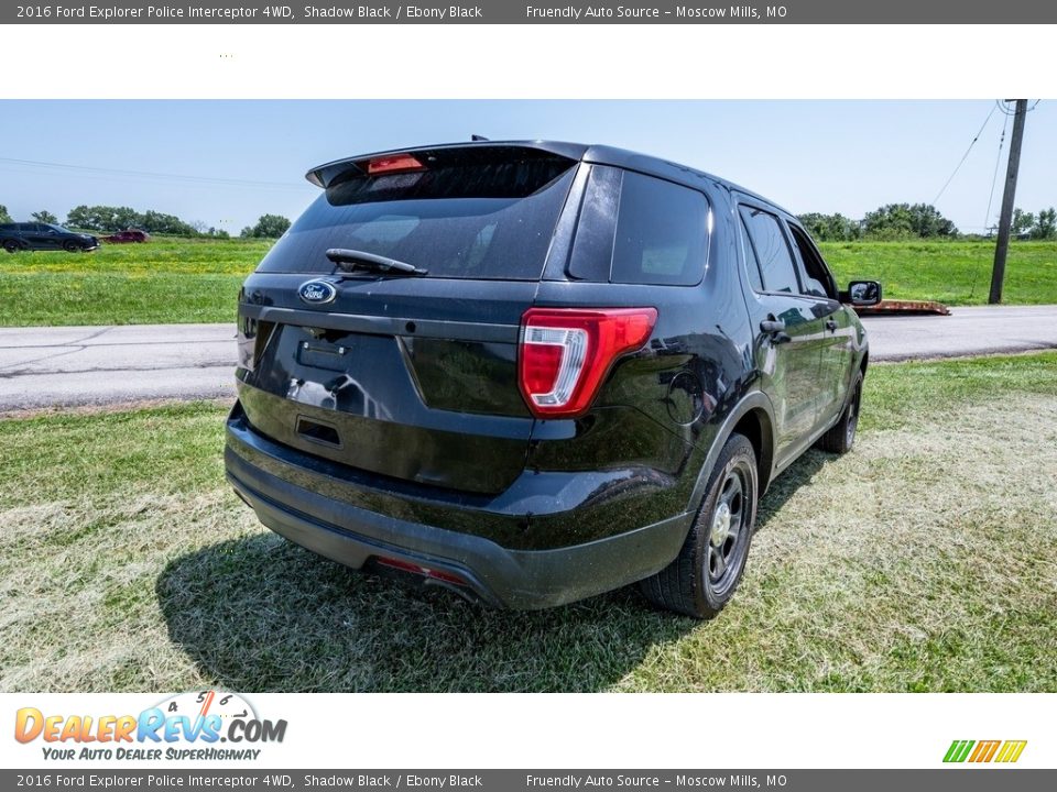 2016 Ford Explorer Police Interceptor 4WD Shadow Black / Ebony Black Photo #4