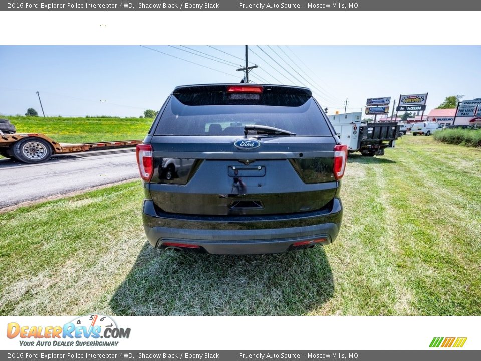 2016 Ford Explorer Police Interceptor 4WD Shadow Black / Ebony Black Photo #5