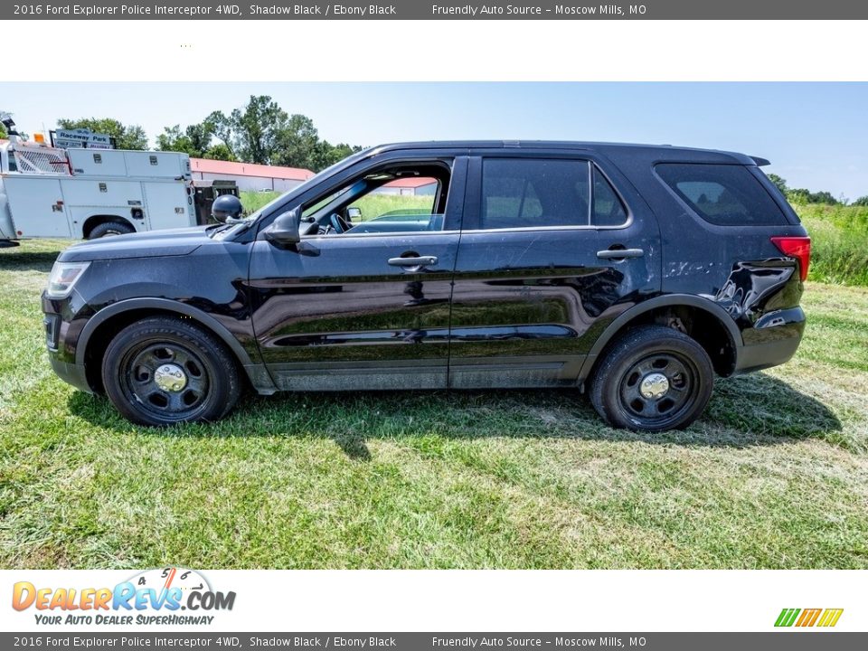 2016 Ford Explorer Police Interceptor 4WD Shadow Black / Ebony Black Photo #7