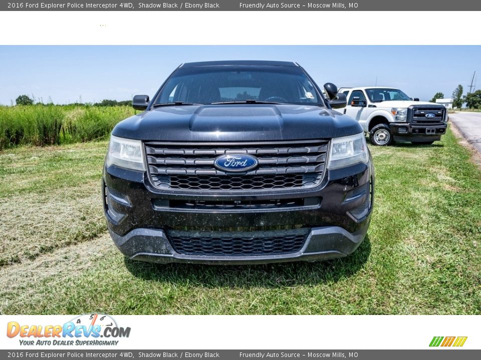 2016 Ford Explorer Police Interceptor 4WD Shadow Black / Ebony Black Photo #9