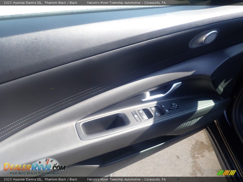 2023 Hyundai Elantra SEL Phantom Black / Black Photo #14