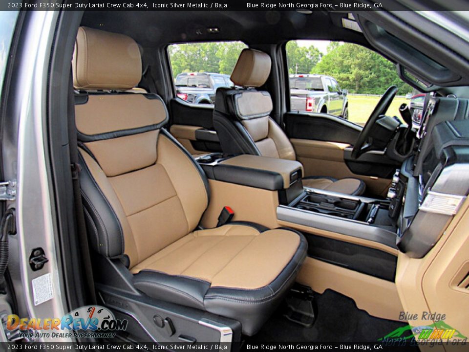 Baja Interior - 2023 Ford F350 Super Duty Lariat Crew Cab 4x4 Photo #12