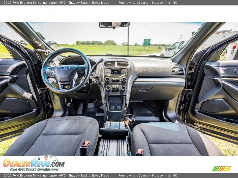 2016 Ford Explorer Police Interceptor 4WD Shadow Black / Ebony Black Photo #26