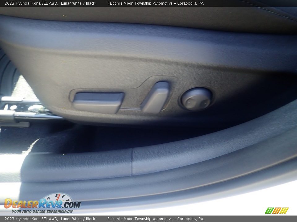 2023 Hyundai Kona SEL AWD Lunar White / Black Photo #15