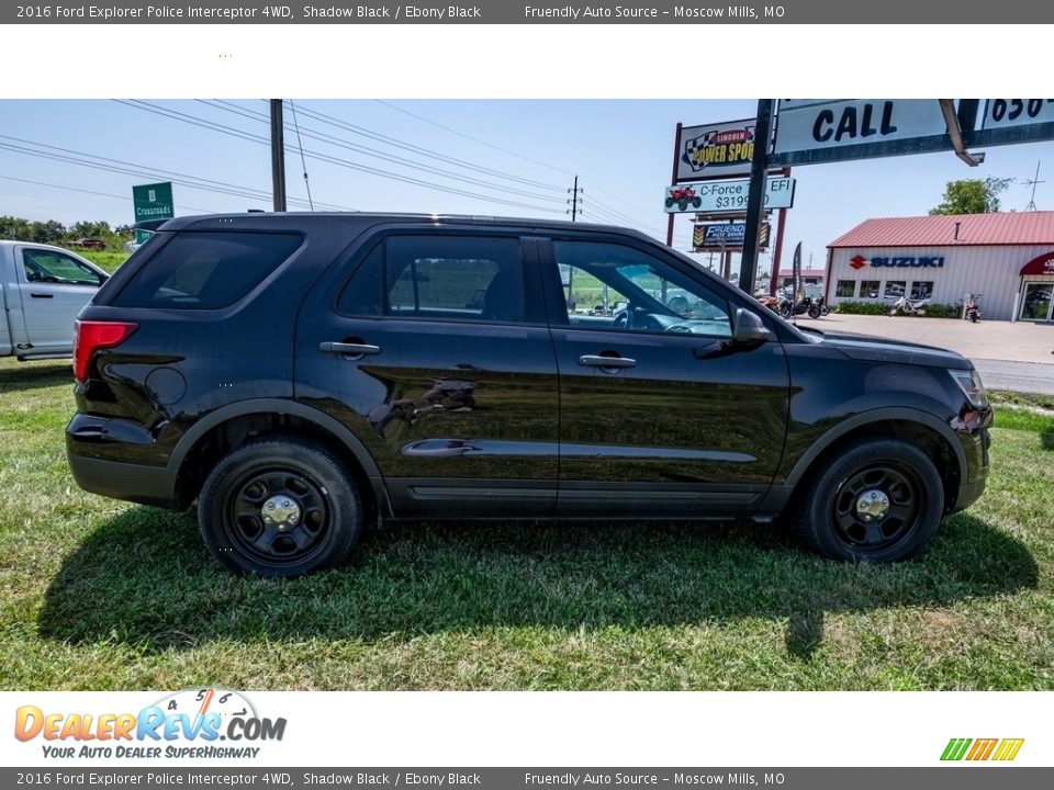 2016 Ford Explorer Police Interceptor 4WD Shadow Black / Ebony Black Photo #3