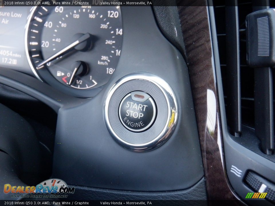 Controls of 2018 Infiniti Q50 3.0t AWD Photo #19
