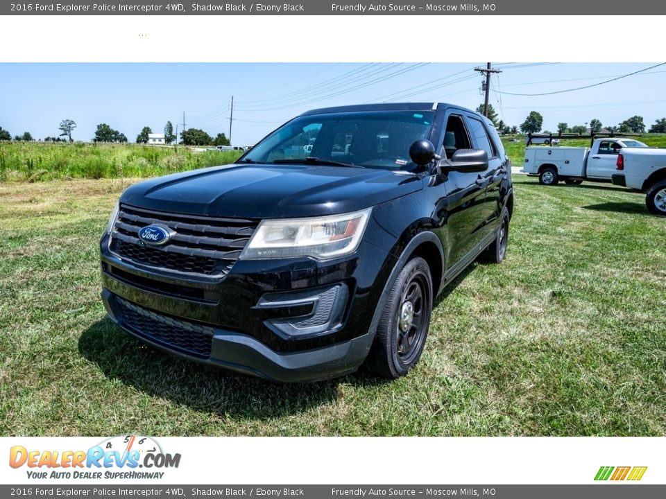 2016 Ford Explorer Police Interceptor 4WD Shadow Black / Ebony Black Photo #8