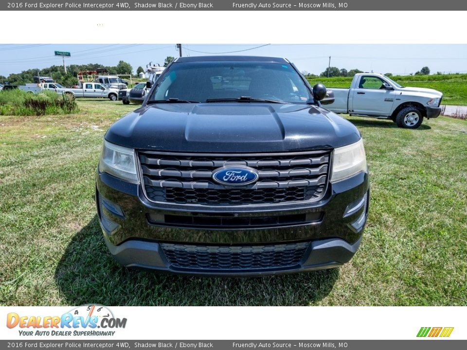 2016 Ford Explorer Police Interceptor 4WD Shadow Black / Ebony Black Photo #9