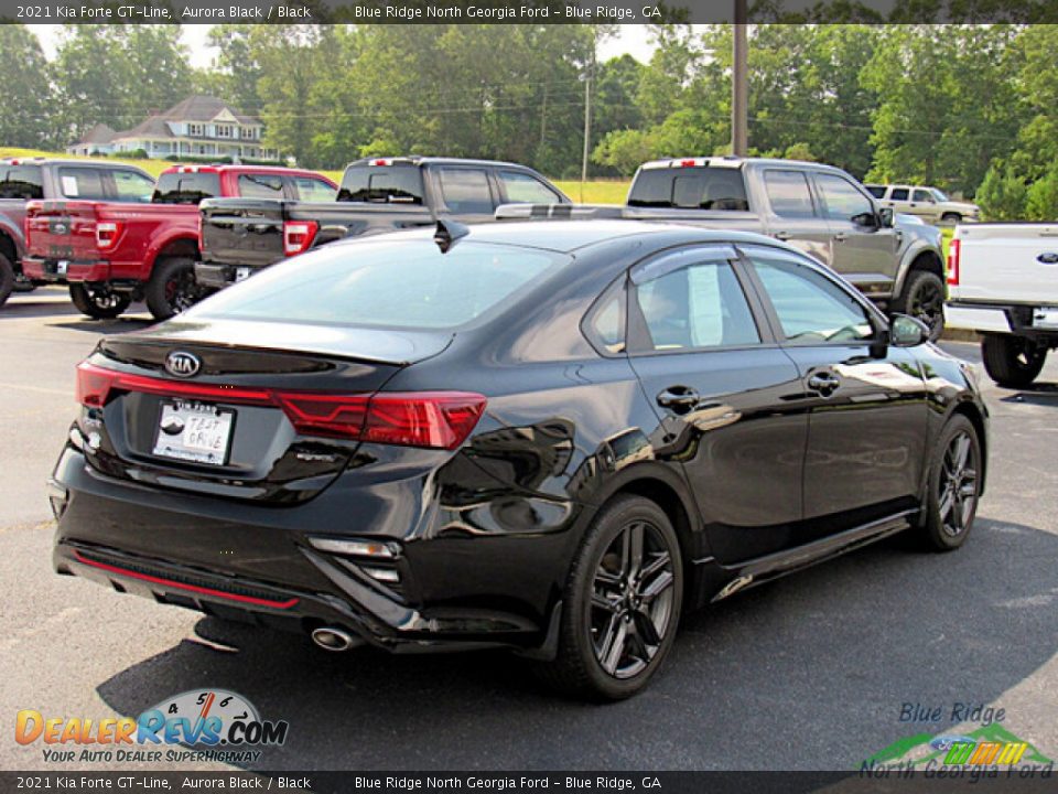 2021 Kia Forte GT-Line Aurora Black / Black Photo #5