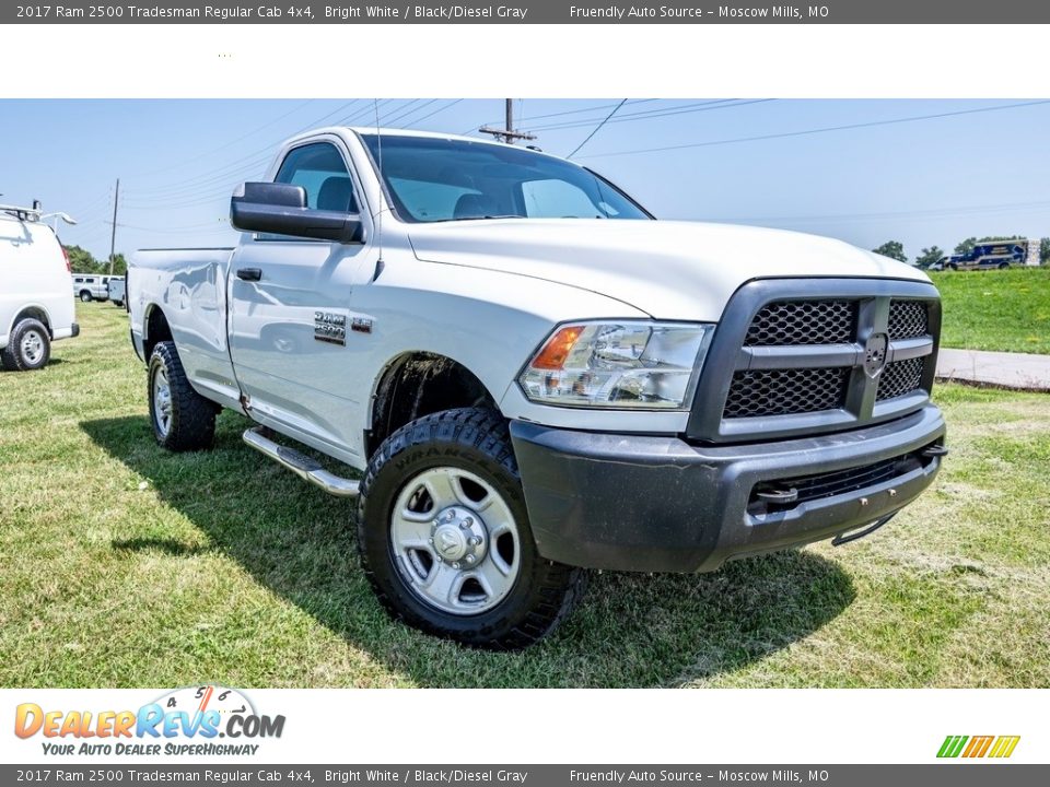 2017 Ram 2500 Tradesman Regular Cab 4x4 Bright White / Black/Diesel Gray Photo #1