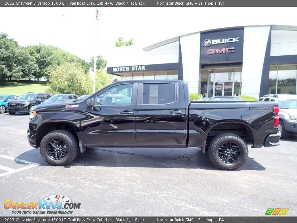 2023 Chevrolet Silverado 1500 LT Trail Boss Crew Cab 4x4 Black / Jet Black Photo #2