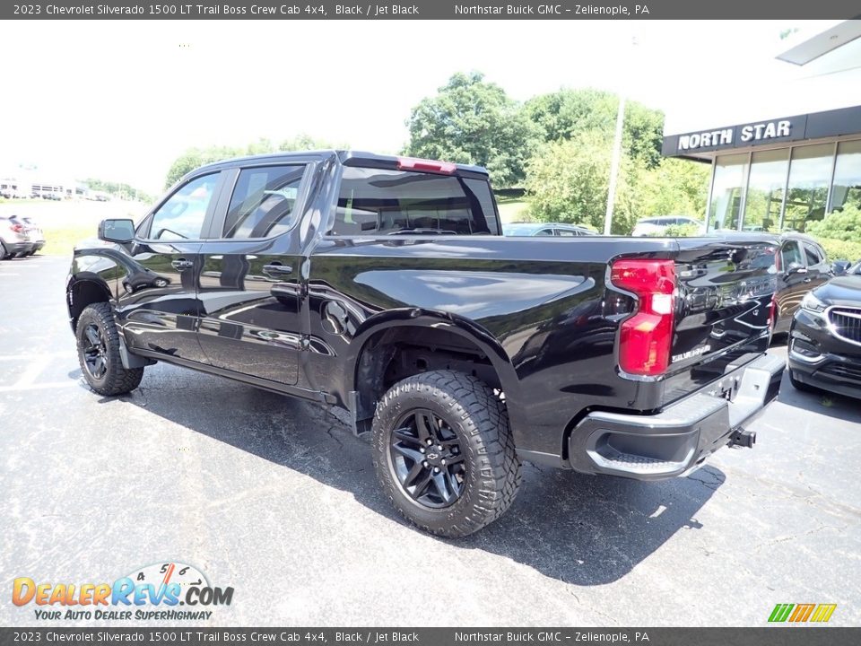 2023 Chevrolet Silverado 1500 LT Trail Boss Crew Cab 4x4 Black / Jet Black Photo #3