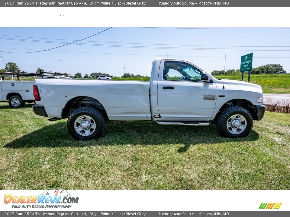 2017 Ram 2500 Tradesman Regular Cab 4x4 Bright White / Black/Diesel Gray Photo #3