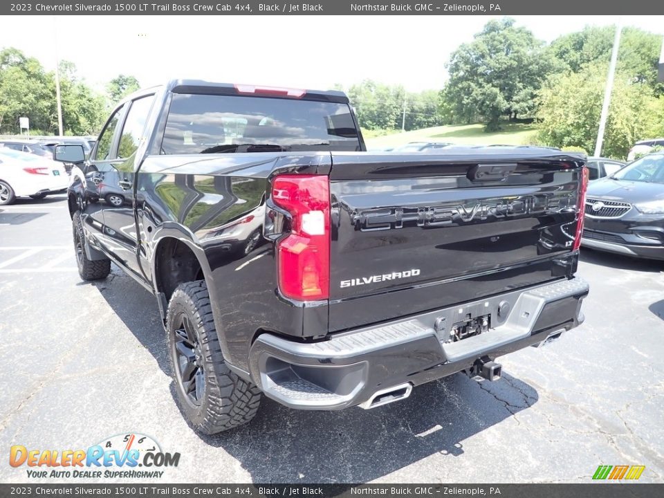 2023 Chevrolet Silverado 1500 LT Trail Boss Crew Cab 4x4 Black / Jet Black Photo #4