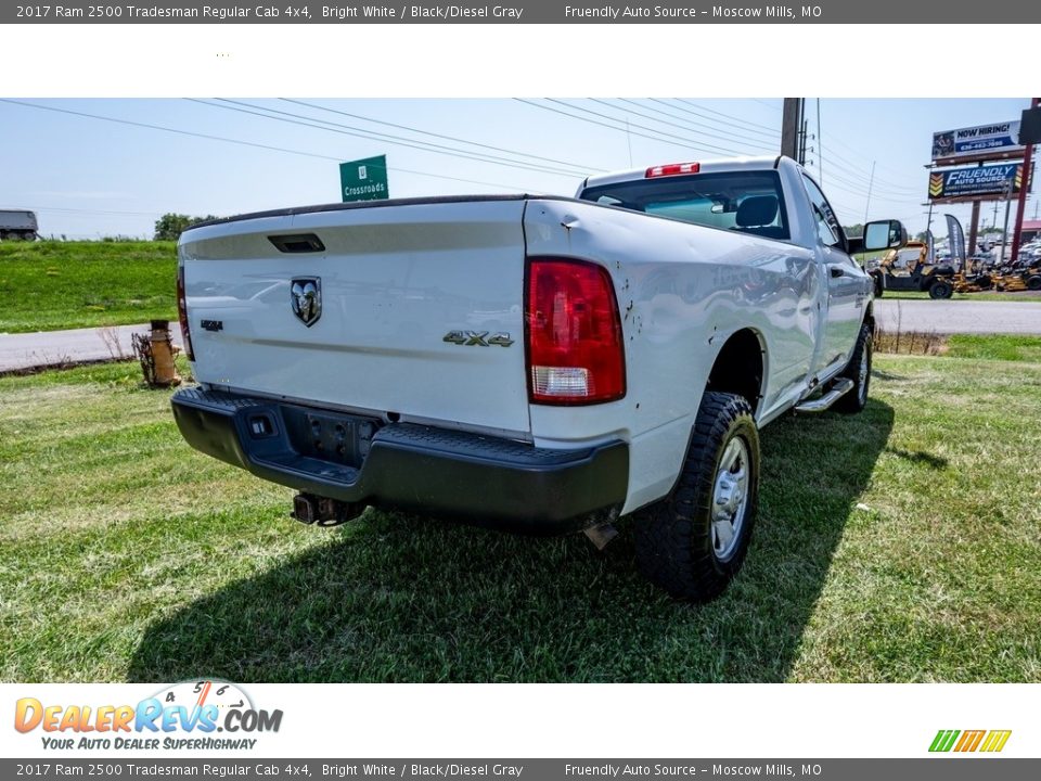 2017 Ram 2500 Tradesman Regular Cab 4x4 Bright White / Black/Diesel Gray Photo #4