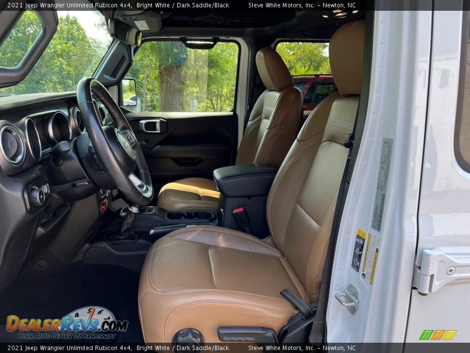 Front Seat of 2021 Jeep Wrangler Unlimited Rubicon 4x4 Photo #11