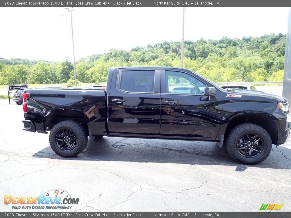 2023 Chevrolet Silverado 1500 LT Trail Boss Crew Cab 4x4 Black / Jet Black Photo #8