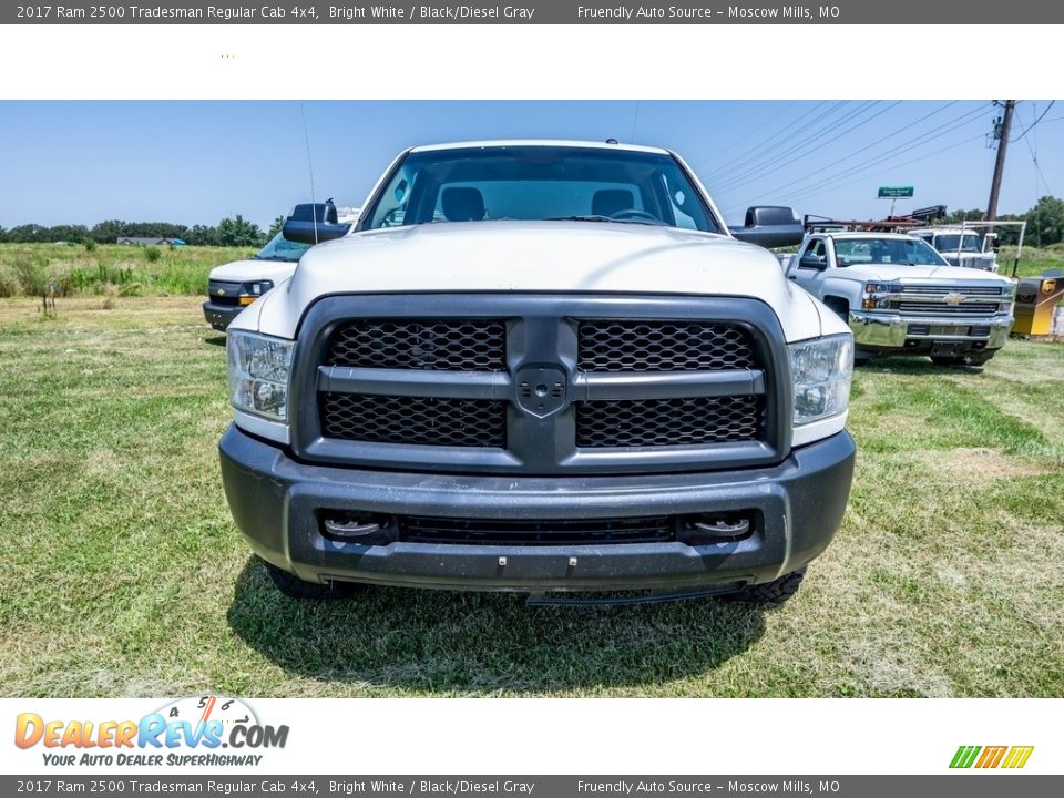 2017 Ram 2500 Tradesman Regular Cab 4x4 Bright White / Black/Diesel Gray Photo #9