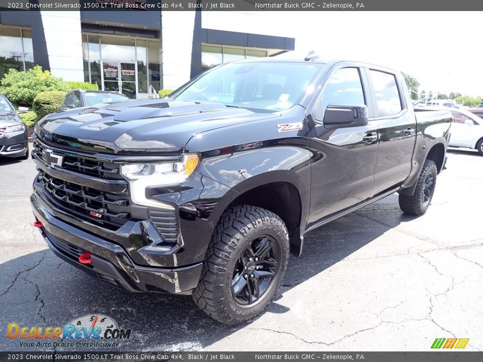 2023 Chevrolet Silverado 1500 LT Trail Boss Crew Cab 4x4 Black / Jet Black Photo #12