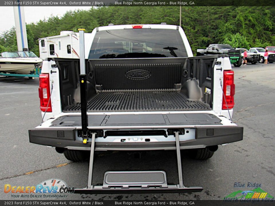 2023 Ford F150 STX SuperCrew 4x4 Oxford White / Black Photo #14